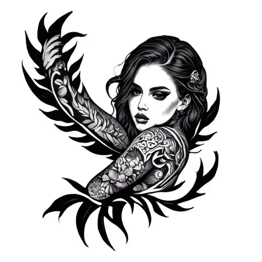 patch work arm sleeve tattoo tattoo design idea