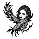 patch work arm sleeve tattoo tattoo design idea