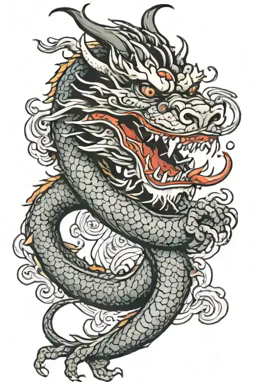 japenese dragon forearm tattoo tattoo design idea