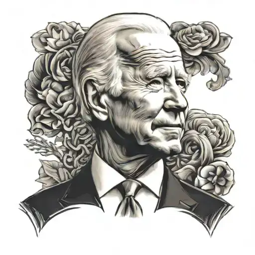 joe biden tattoo design idea