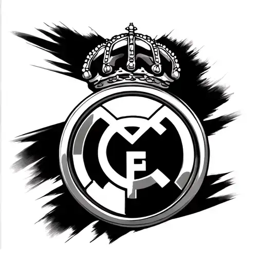 Real Madrid Logo tattoo design idea