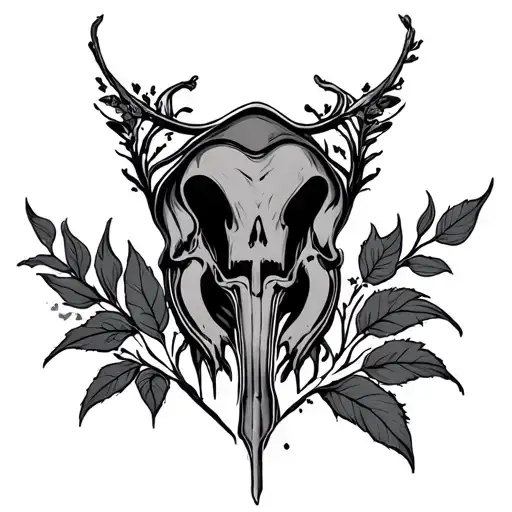 Pubic tattoo design idea