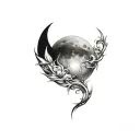 Filler Space tattoo design idea