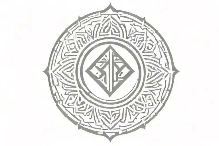 Sanskrit mantra tattoo design idea