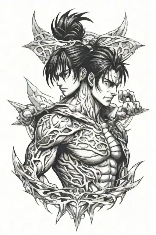 Eren Yeager tattoo design idea