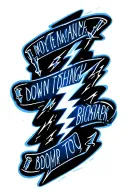 lightning bolts down arm sleeve with bolts writing 2006 on the way down top to bottom not together  tattoo design idea