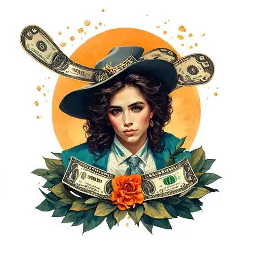 Fortune favors the bold with a surprise twist tattoo design idea