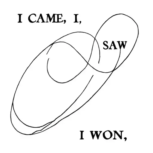 I came, I saw, I won tattoo design idea