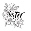"sister" Cosmo flower blooming tattoo design idea