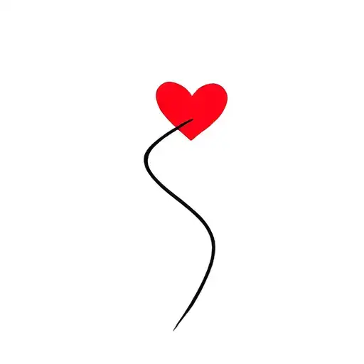 unrequited love tattoo design idea