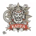 Kappa Alpha Psi Fraternity tattoo design idea