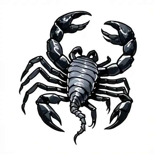 Scorpio Libra tattoo design idea