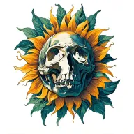 Sonne tattoo design idea
