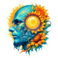 Sonne tattoo design idea