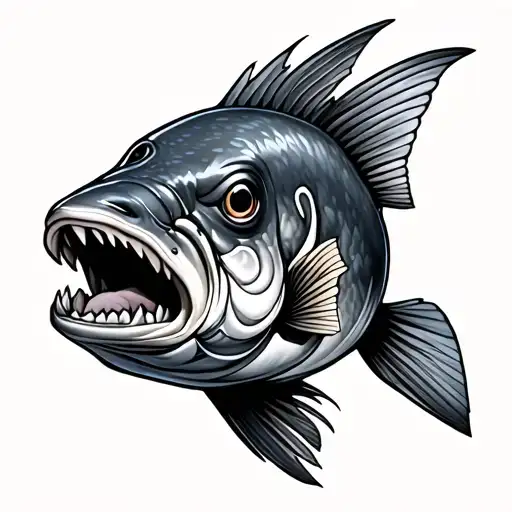 Snapper tattoo design idea