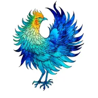 Phoenix tattoo design idea