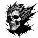 cybersigilim harsh scratches tattoo design idea