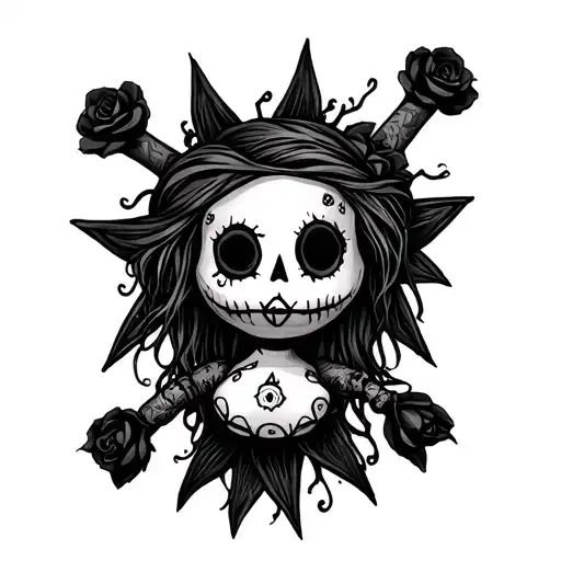 Voodoo Doll tattoo design idea