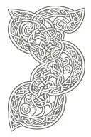 Celtic Knot tattoo design idea