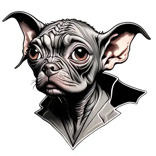 Dobby tattoo design idea