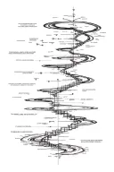 timeline of the universe diagram with a spiral staircase tattoo design idea