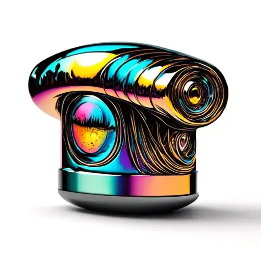 chrome tattoo cartridge tattoo design idea