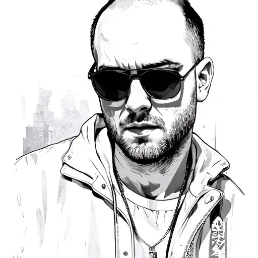 Jesse Pinkman tattoo design idea