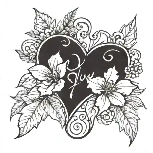 Create me a tattoo for my daughter called ivy who has beaten cancer. She had chemotherapy and proton therapy. tattoo design idea