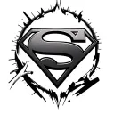 Superman Logo tattoo design idea