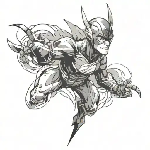 Flash tattoo design idea