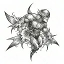 Flash tattoo design idea