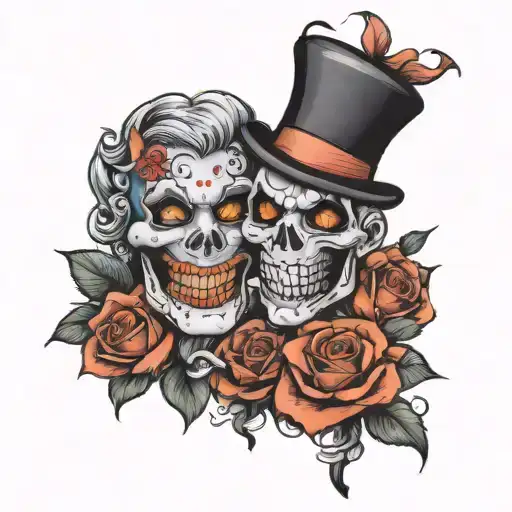 smile now cry later tattoo design idea