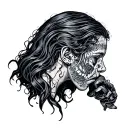 Anxiety Overthinking tattoo design idea