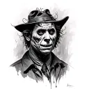 Freddy Krueger tattoo design idea