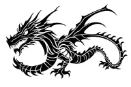 Filler dragon design tattoo design idea