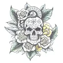 Never forget 1984  tattoo design idea