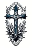 Mariners Cross tattoo design idea