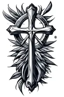 Mariners Cross tattoo design idea