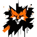 Fox Face tattoo design idea