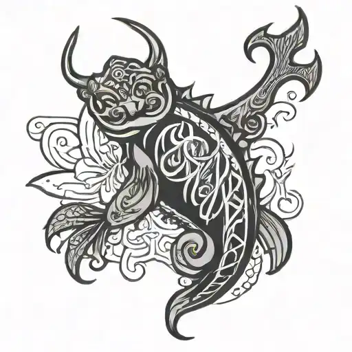 bubba in cursive tattoo design idea