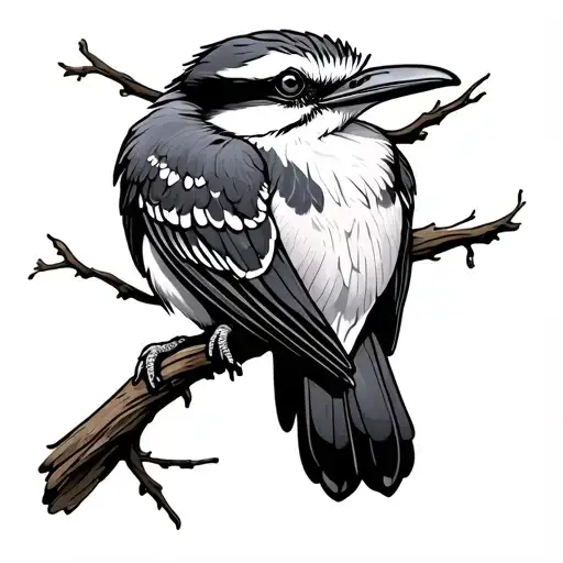 kookaburra tattoo design idea