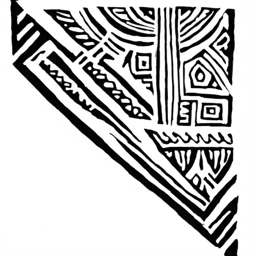 Mapuche tattoo design idea