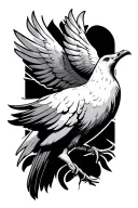 dove tattoo design idea