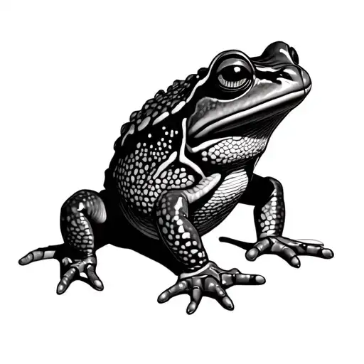 5 meo bufo alvarius enlightened toad tattoo design idea