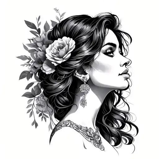 women empowerment tattoo design idea