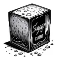 Sugar Cube tattoo design idea