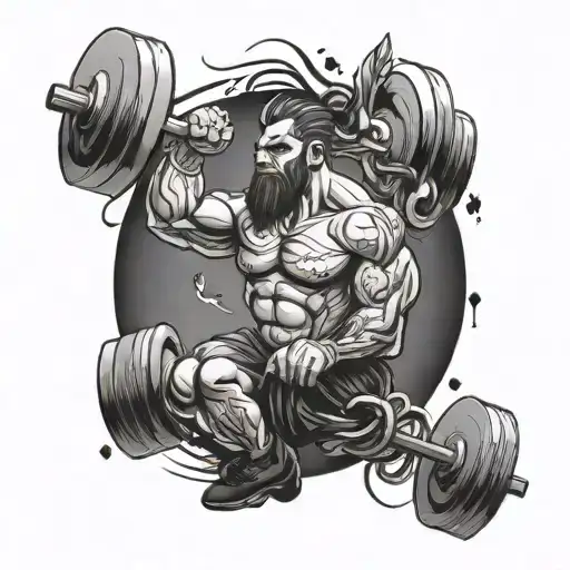 CrossFit and teaching  tattoo design idea
