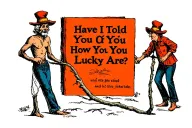 The tree pulling the pants off the guy in the Dr Seus book Have I Told You How Lucky You Are? tattoo design idea