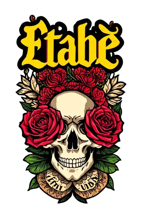 "ETASH" BABE NAME TATTOO LORD tattoo design idea