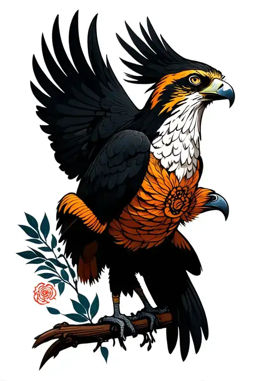 Philippine eagle tattoo design idea